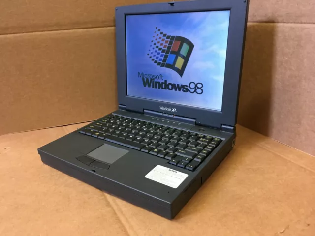 WINBOOK XL LAPTOP WinBook XL AMD-K6 3D PROCESSOR WINDOWS 98 OFFICE 97