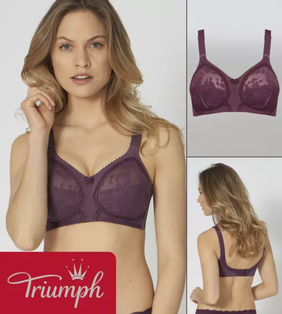 Triumph Doreen Non Wired Bra Full Soft Wireless Cup in Abstinthe 10166213