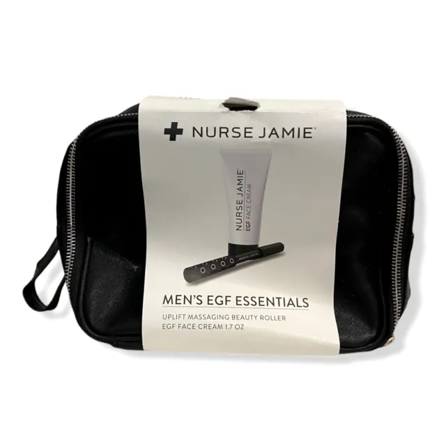 $145 Nurse Jamie Men's EGF Essentials Uplift EGF Facial Massager & Face Cream