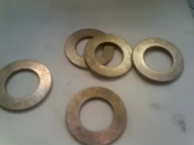 Oilite Thrust Washer Bronze 1" ID x 1-3/4" OD X 1/8 THICK Bearing Bushing Brass
