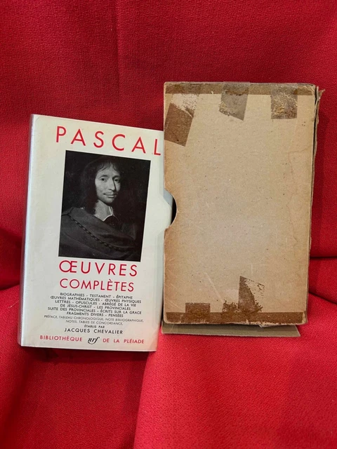 BLAISE PASCAL OEUVRES complètes Tome II Pléiade 2013 EUR 50,00