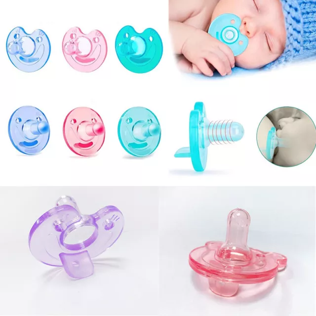 Baby pacifier Newborn Silicone Teat Orthodontic Design Pacifier Nipple Soother