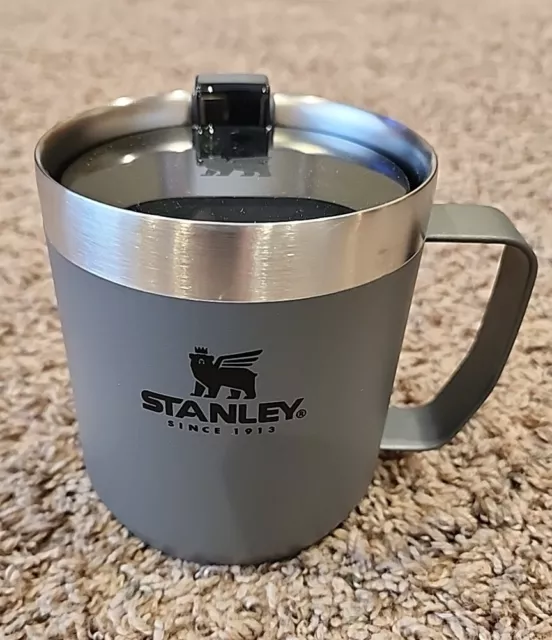 STANLEY CLASSIC LEGENDARY Camp Mug 12oz with Lid Charcoal 21.52
