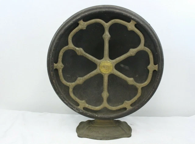 VINTAGE ANTIQUE ART Deco Atwater Kent Type E Radio Speaker Tin / Metal