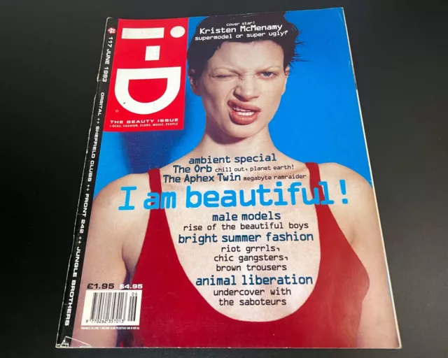 i-D Magazine 117 June 1993 Kristen McMenamy Aphex Twin  THE ORB
