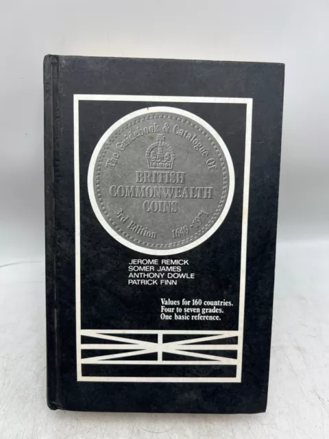 1971 Third Edition Guide Book & Catalogue of British Commonwealth Coins HC Book