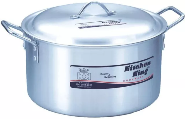 Kitchen King Indian Cooking Pan Pot Ideal for Asian Cooking