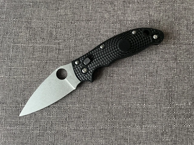 New ABS Handle S30V Blade Axis Lock Folding Pocket Knife EDC C101BK