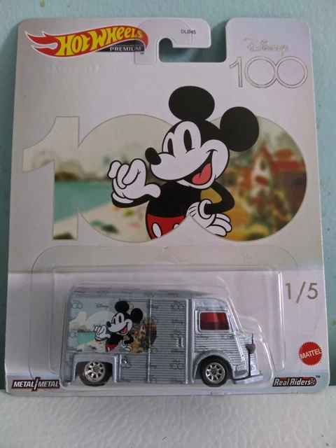 Hot Wheels 2023 Premium Disney 100 Mickey Mouse Citroen Type H