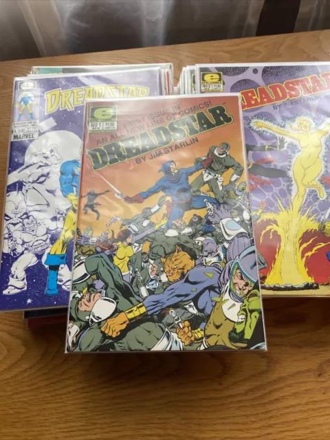 Epic Comics Dreadstar  # 1- 43 (except 22,25) Plus Annual 1982 , Jim Starlin