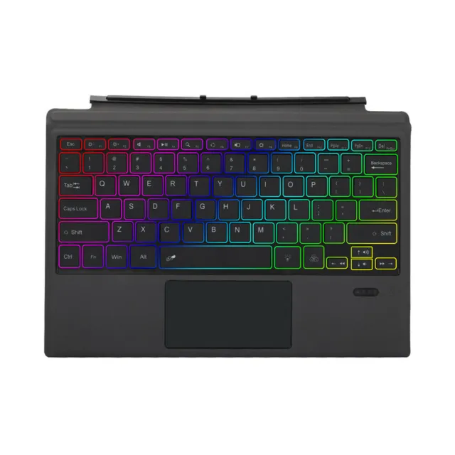 RGB Backlit Wireless Cover Magnetic Keyboard for Microsoft Surface Pro 7/6/5/4/3