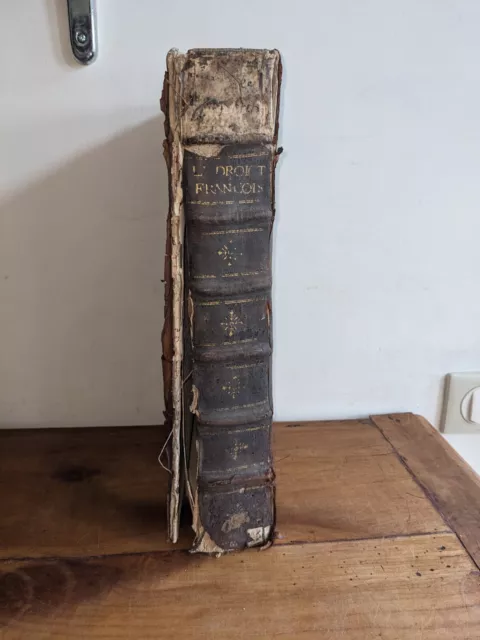 livre ancien-Le droit François et coutume de la Prévoté et Vicomté de Paris-1626 2