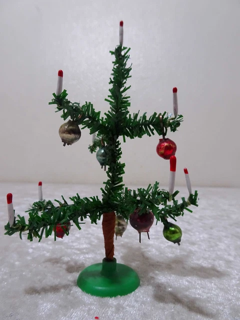 Federbaum Albero Natale di per Puppenstube Casa Delle Bambole - Vintage