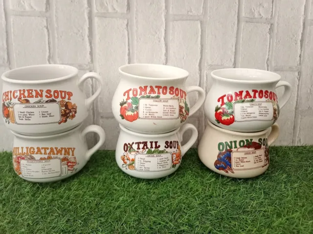 https://www.picclickimg.com/EukAAOSwFwFlgHLC/Soup-Recipe-Mug-Bowls-Set-Vintage-x-6.webp