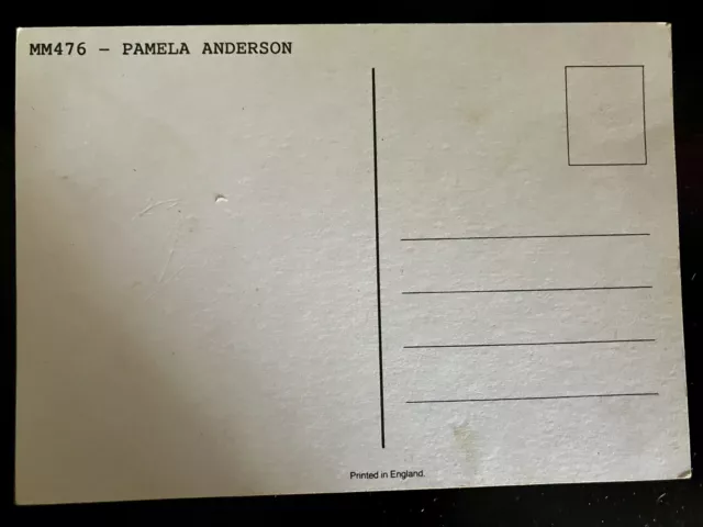 Pamela Anderson Post Card From The 1990s 2