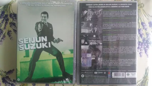 SEIJUN SUZUKI Collection BOX NUOVO 5 DVD (Elogio della lotta - Tokyo Drifter)