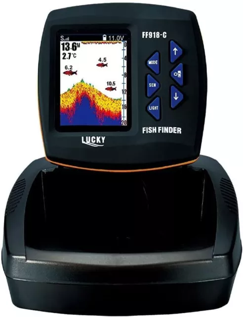 Colour LCD Fish Finder- 500 Metre Range, Bait Boat, sonar, Carp, Only £149.99