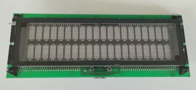 M202LD01BA Futaba VFD Display 2×20 characters x 60 dot character