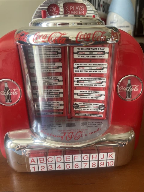 Coco Cola Juke Box Piggy Bank