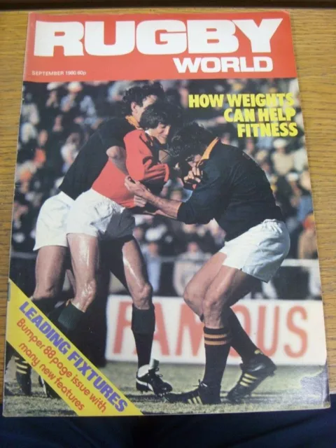 Sep-80 Rugby World Magazine: Volume 20 Number 09 [Incorrectly Numbered: 08] - Ho