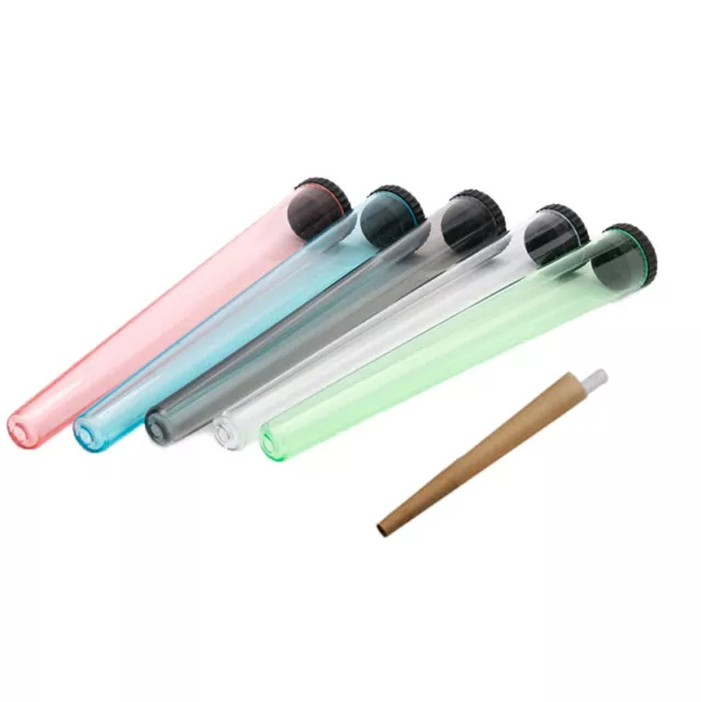 2 PAC Brass Pre-Roll doob tube, smell proof waterproof joint case, blunt  Holder