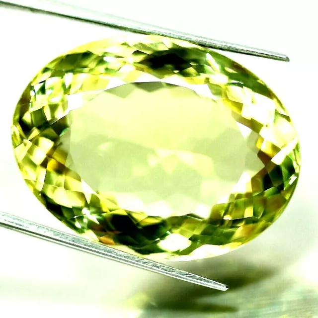 SHOLA Echt 34,12 Ct Natürlicher Lemon Citrin Riesig aus Brasilien