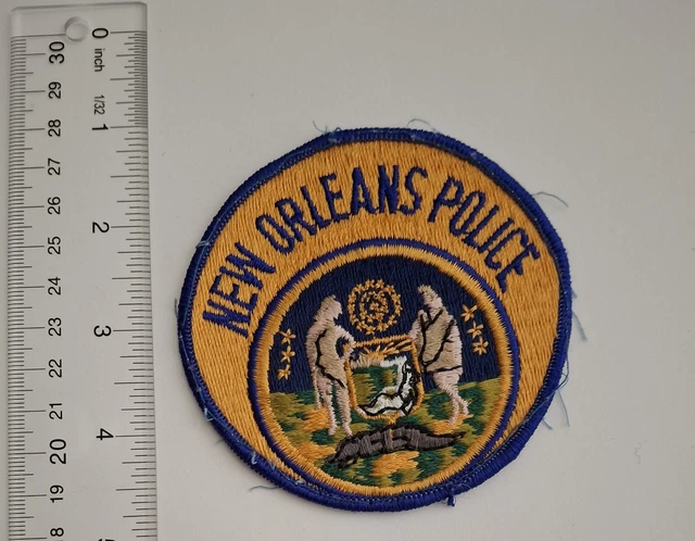 VINTAGE NEW ORLEANS Louisiana Police Department Uniform Patch £28.57 ...