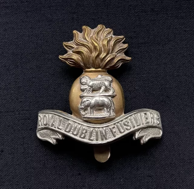 ROYAL DUBLIN FUSILIERS Original Cap Badge £35.00 - PicClick UK