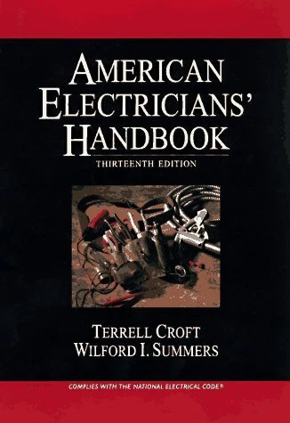 American Electrician's Handbook Hardcover Wilford I., Croft, Terr