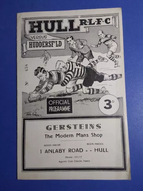 Hull F.C v Huddersfield 17th November 1956