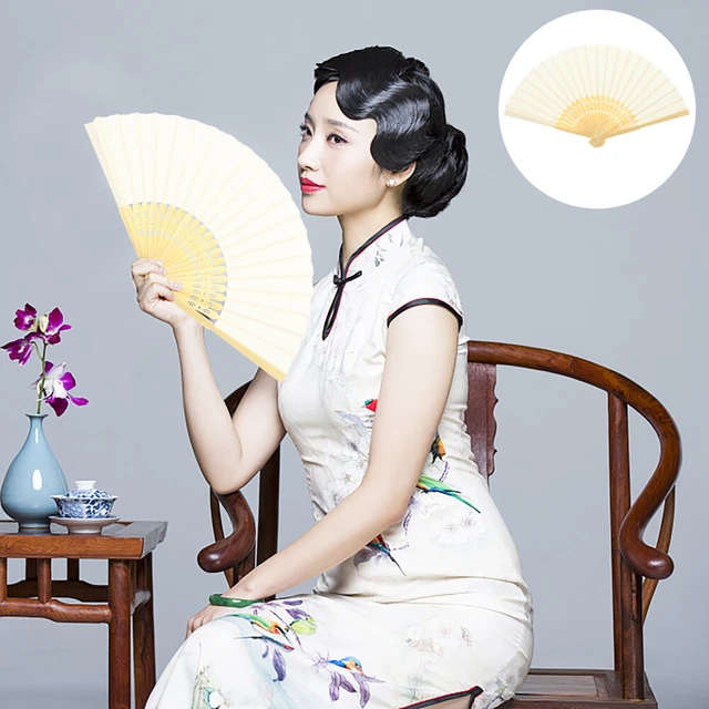 6 pz ventilatore cinese pieghevole a mano stile cinese ventilatore da ballo decorativo portatile