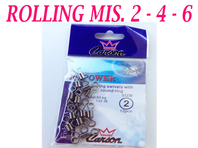 Carson Girella Carson con attacco rapido pesca surfcasting carpfishing 
