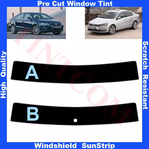 Sonnenblendstreifen VW Passat B6/7 4-Türen 2006-2013 5%-50%