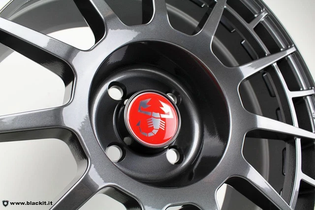 SET 4 CERCHI Montecarlo Mak Ntt Da 17 4X98 Gun Metal 595 Abarth EUR 