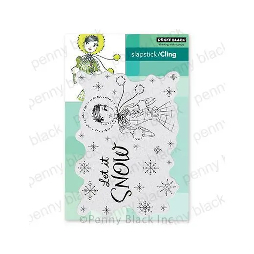 Penny Black Cling Rubber Stamps - Sweet Snow 40-802