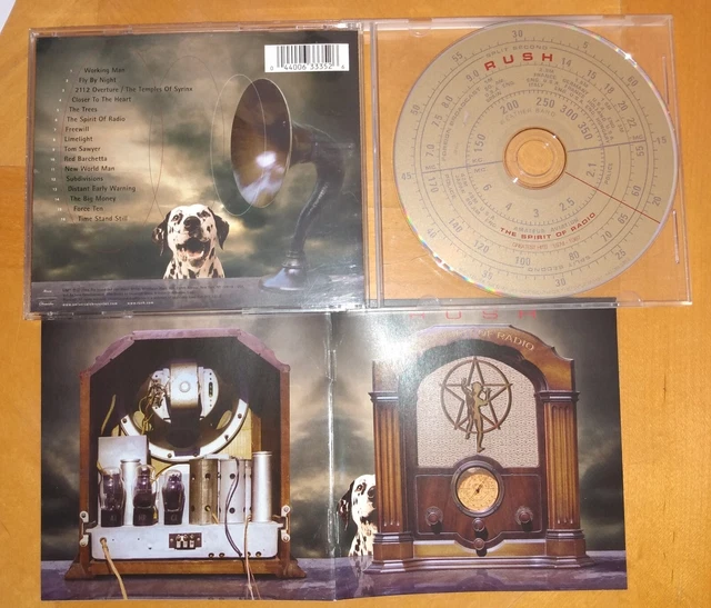 RUSH THE Spirit Of Radio, Greatest Hits 19741987 (CD, 2003) 4.00