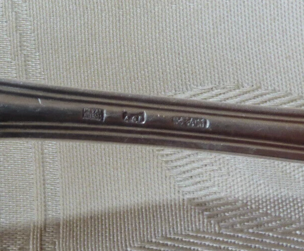 SFAM Goldsmithing Model Rocaille Louis XV Silver Metal Pie Shovel Cover 3
