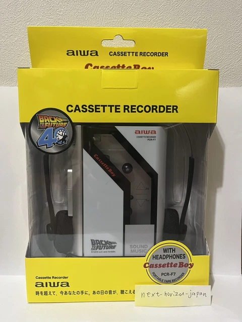 AIWA CASSETTE BOY PCR-F7 Regreso al Futuro 40º Reproductor de