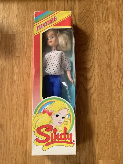 VINTAGE SINDY DOLL -SINDY FUNTIME, Nº42050, PEDIGREE, 1980's