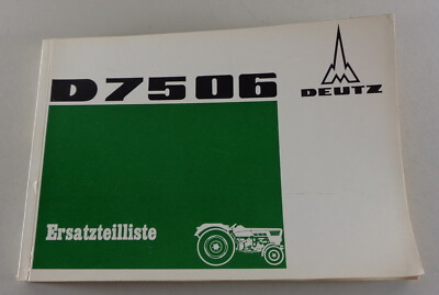DEUTZ Catalogo Ricambi/Lista Parti di Ricambio Deutz D15 Tipo 15.1 Supporto 1964 