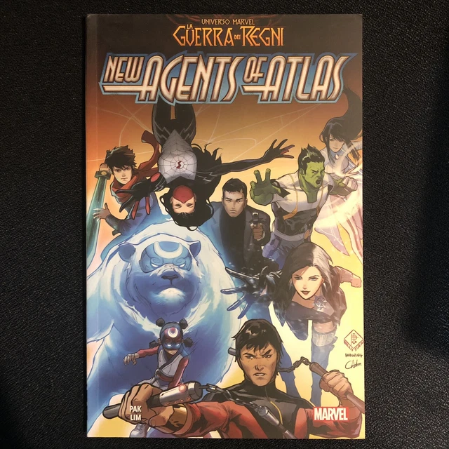 ITALY EDITION - War of the Realms New Agents of Atlas TPB Wave Aero Luna Snow