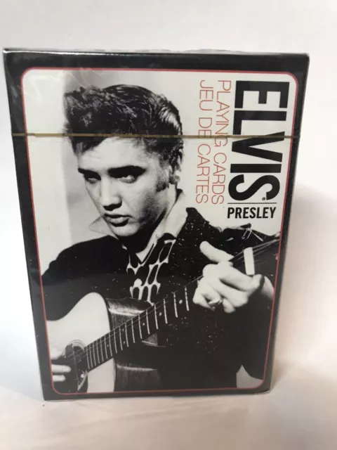 ELVIS PRESLEY Young Face Guitar Poker Game Playing Cards