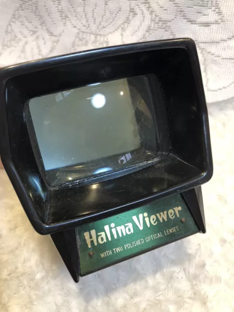 Halina Slide Viewer with Two Polished Optical Lenses