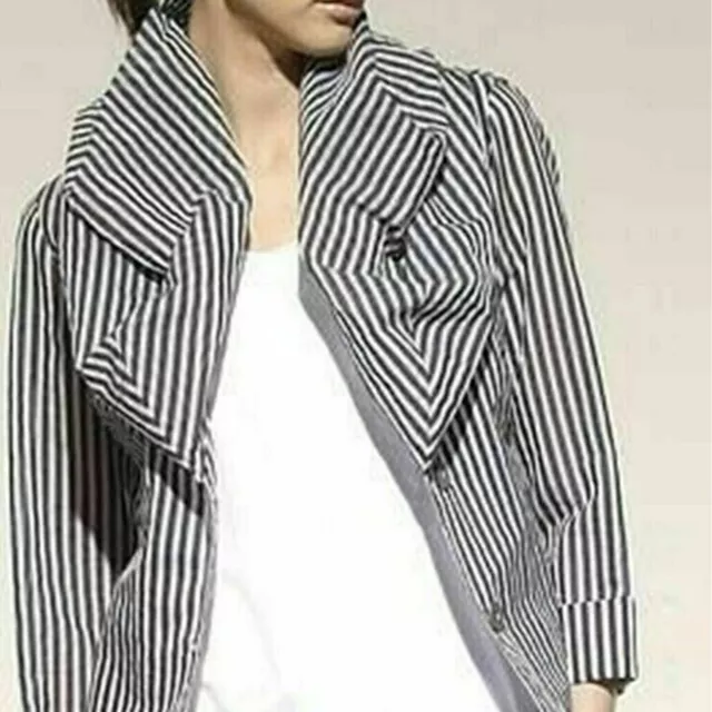 OSKA Size 4=L 12/14 Striped Puff Collar Whimsically Chic Giulia Jacket NWT 3