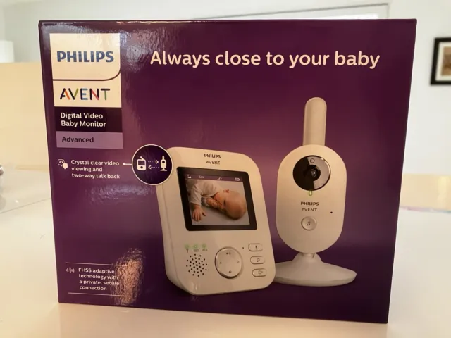 Philips AVENT Digitales Video-Babyphone - SCD833/26 - NEU und OVP