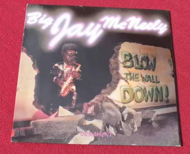 Vinyl LP* Big Jay McNeely ‎– Blow The Wall Down! (1990) ** TOP & RAR