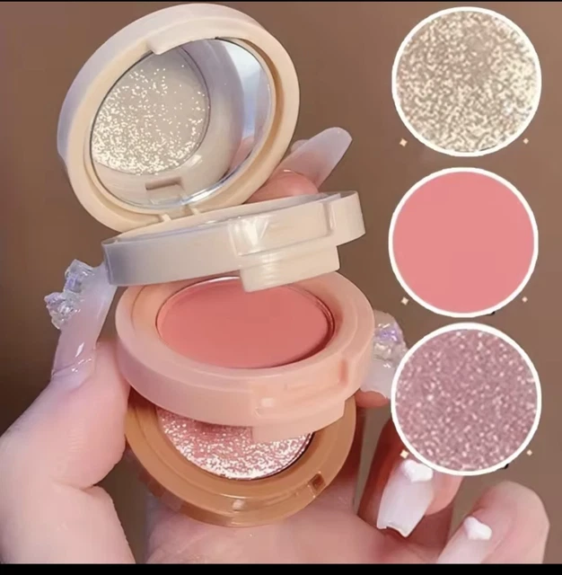 Fard à Joues / Blush PEGGY SAGE - Teinte Saumon / Rose - Poudre Compacte | NEUF