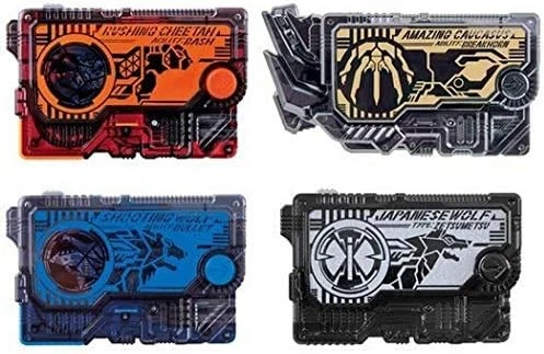 KAMENRIDER ZERO-ONE DX Memorial Memorial Progrise Key Set SIDE A.I.M.S ...