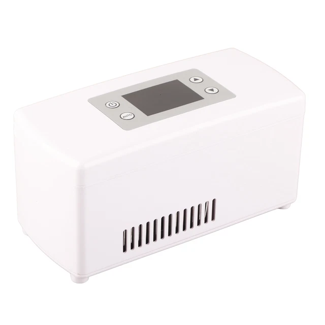 Scatola refrigeratore insulina mini frigorifero medicinale con display HD auto portatile
