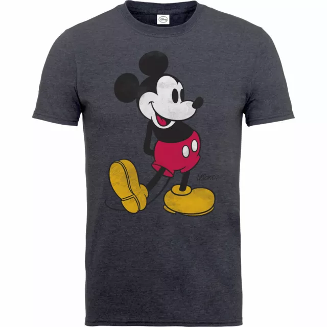 Disney Mickey Mouse Vintage Ufficiale Merce T-Shirt M/L/XL Nuovo